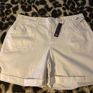 White Shorts